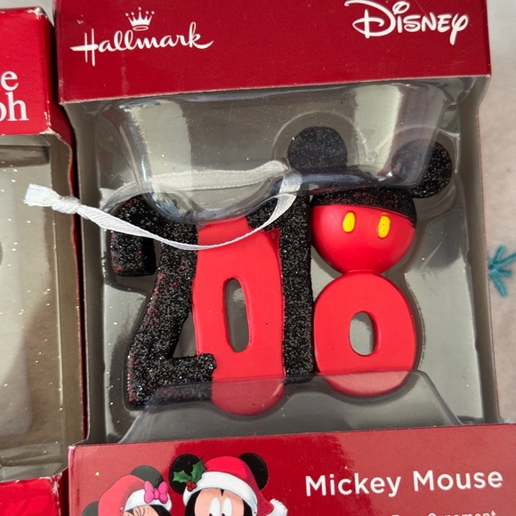 Hallmark Disney Character Toy Set - Red, Black, Yellow, Blue - Picture 2 of 5